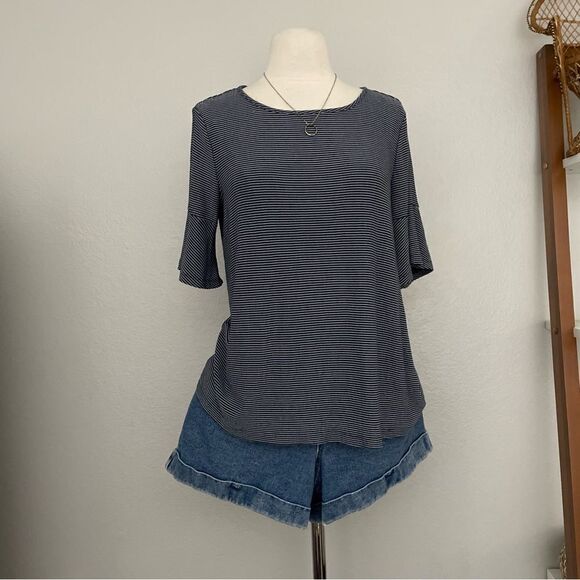 Blue Stripe Knit Top - Picture 5 of 5